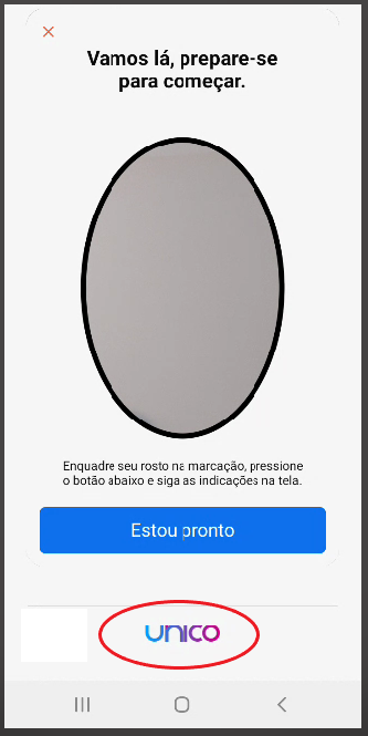 Exemplo do logotipo SDK Android