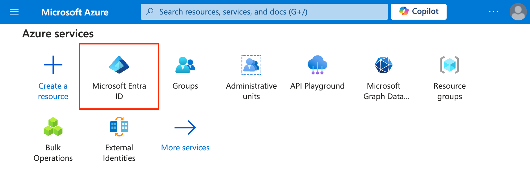 Step 1: Microsoft Entra ID Panel