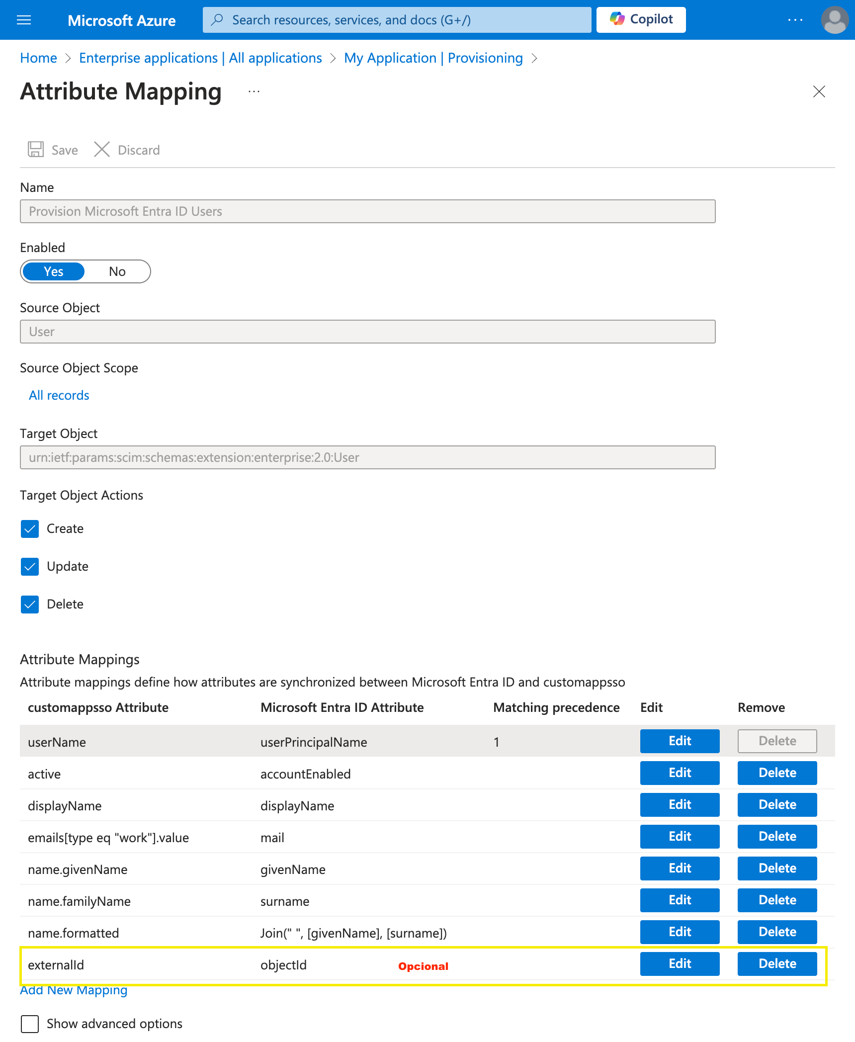 Step 9: Mapping User Attributes