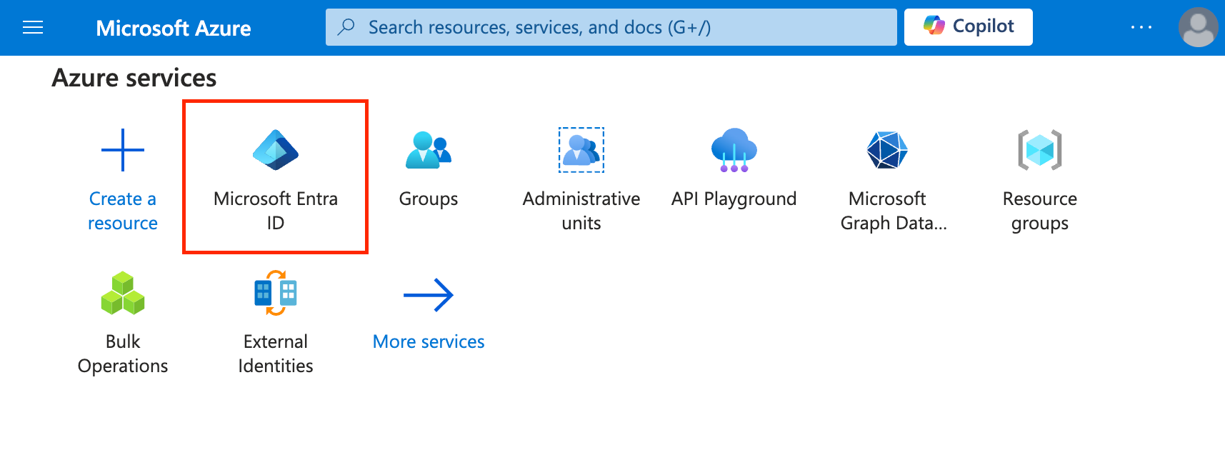 Step 1: Microsoft Entra ID Panel