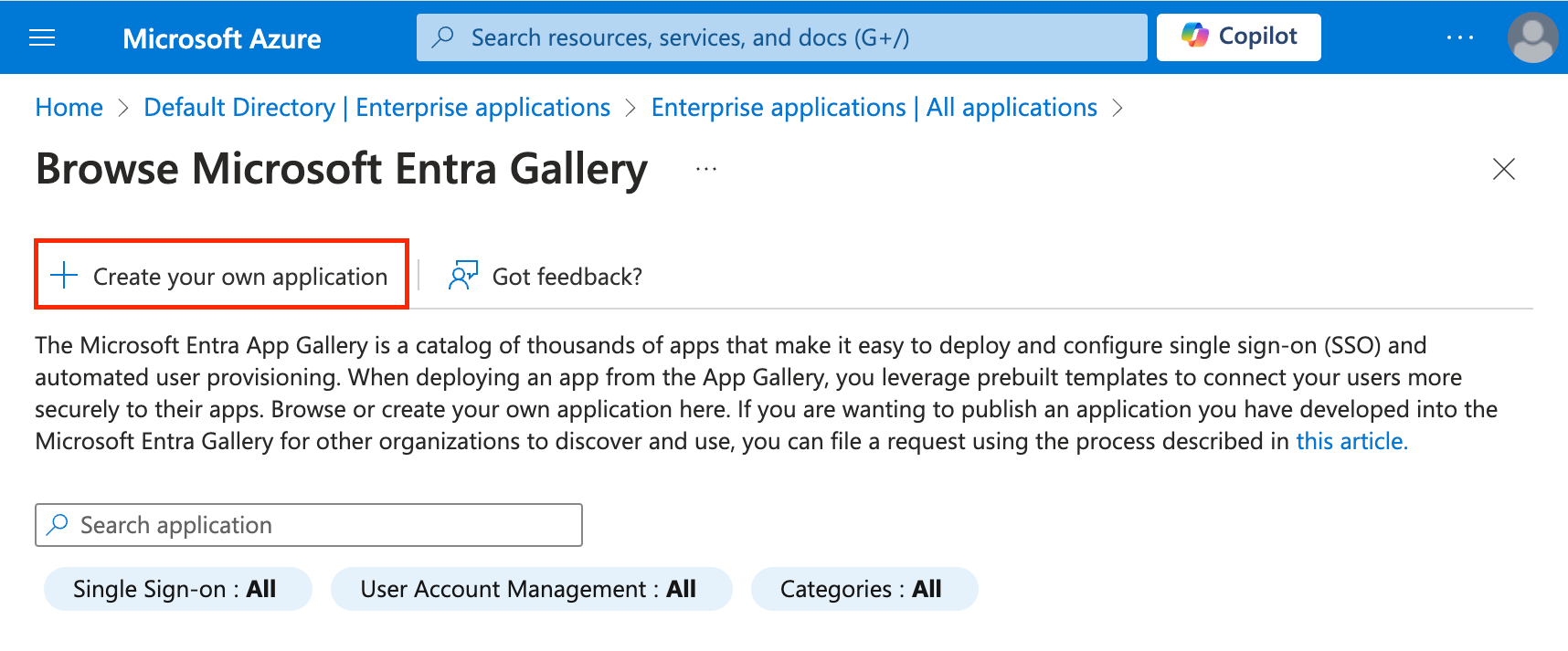 Step 4: Create Your Own Application